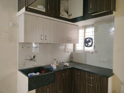 Kitchen Image of 600 Sq.ft 1 BHK Apartment / Flat for rent in Munnekollal Bengaluru for Rs. 23000