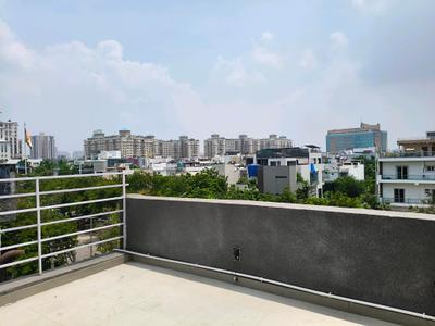 Terrace Image of 450 Sq.ft 1 BHK Builder Floor for rent in Sector 43 Gurgaon for Rs. 45000