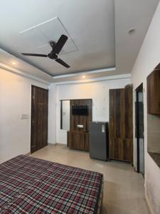Bedroom Image of 400 Sq.ft 1 RK Builder Floor for rent in Sector 24 Gurgaon for Rs. 15000