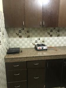 Kitchen Image of 600 Sq.ft 1 BHK Villa for rent in Hari Nagar New Delhi for Rs. 15000