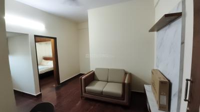 Living Room Image of 700 Sq.ft 1 BHK Builder Floor for rent in Mahadevapura Bengaluru for Rs. 27600