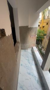 Balcony Image of 1100 Sq.ft 3 BHK Apartment / Flat for sale in Baguiati Kolkata for Rs. 4850000