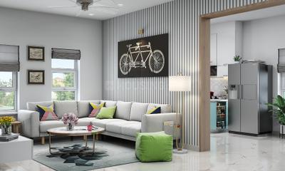 Hall Image of 398 Sq.ft 1 BHK Villa for sale in Singaperumal Koil Chennai for Rs. 2115000