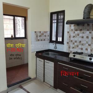 Kitchen Image of 900 Sq.ft 2 BHK Builder Floor for rent in Shankar Nagar Raipur for Rs. 18000
