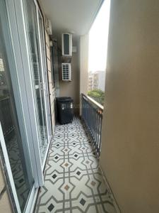 Balcony Image of 550 Sq.ft 1 BHK Apartment / Flat for rent in Hazratganj Lucknow for Rs. 9000