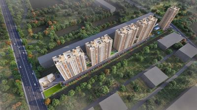 Image of 1333 Sq.ft 3 BHK Apartment / Flat for sale in Shaligram Pavillia, Gahunje, Pune for Rs. 8500000