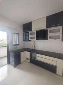 Kitchen Image of 1290 Sq.ft 2 BHK Apartment / Flat for rent in Sakar Elite Apex, Mahalakshmi Nagar Indore for Rs. 32000