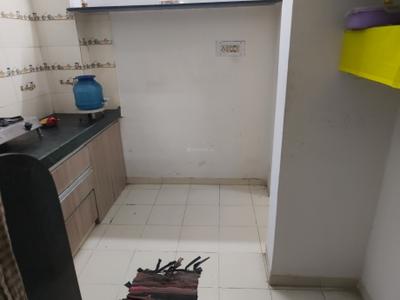 Kitchen Image of 990 Sq.ft 1 BHK Apartment / Flat for rent in Makarba Ahmedabad for Rs. 16511