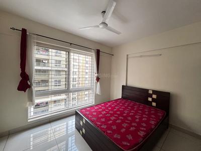Bedroom Image of 1200 Sq.ft 2 BHK Apartment / Flat for rent in Mahaveer Ranches Phase II, Parappana Agrahara Bengaluru for Rs. 50000