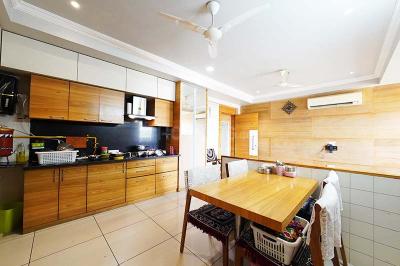 Kitchen Image of 1215 Sq.ft 2 BHK Apartment / Flat for sale in Ognaj Ahmedabad for Rs. 6600000
