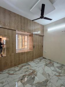 Bedroom Image of 1000 Sq.ft 2 BHK Builder Floor for rent in HSR Layout Bengaluru for Rs. 34000