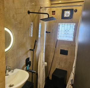 Bathroom Image of 1050 Sq.ft 2 BHK Apartment / Flat for rent in Behala Kolkata for Rs. 35000