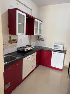 Kitchen Image of 1100 Sq.ft 2 BHK Apartment / Flat for rent in Neeladri Paradise, Mahadevapura Bengaluru for Rs. 41999