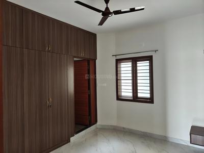 Bedroom Image of 1500 Sq.ft 3 BHK Builder Floor for rent in SMV Layout Bengaluru for Rs. 45000