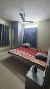 Bedroom Image of 1200 Sq.ft 2 BHK Apartment / Flat for rent in Althan Surat for Rs. 25000