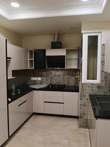 Kitchen Image of 1440 Sq.ft 3 BHK Builder Floor for rent in Chittaranjan Park New Delhi for Rs. 86000