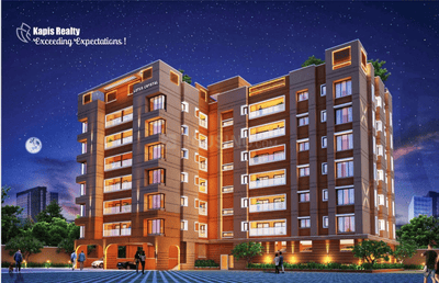 Image of 1880 Sq.ft 3 BHK Apartment / Flat for sale in Kapis Lotus Crystal, Chandrasekharpur, Bhubaneswar for Rs. 15000000