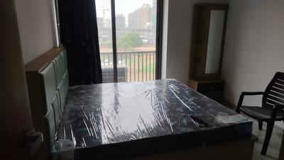 Bedroom Image of 2034 Sq.ft 3 BHK Apartment / Flat for rent in Nia Nami Riverside 90, Kudasan Gandhinagar for Rs. 28000