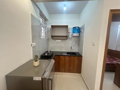 Kitchen Image of 610 Sq.ft 1 BHK Apartment / Flat for rent in BTM Layout Bengaluru for Rs. 25299