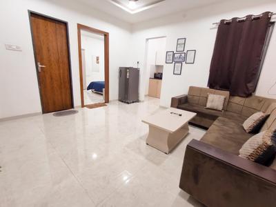 Hall Image of 500 Sq.ft 1 BHK Apartment / Flat for rent in Mahalakshmi Nagar Indore for Rs. 17000