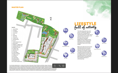 Image of 1587 Sq.ft 3 BHK Apartment / Flat for sale in Brigade Nanda Heights, Uttarahalli Hobli, Bengaluru for Rs. 25500000