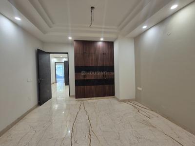 Bedroom Image of 1250 Sq.ft 3 BHK Builder Floor for rent in Ramesh Nagar New Delhi for Rs. 55000