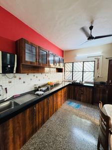 Kitchen Image of 1050 Sq.ft 2 BHK Villa for rent in Clover Common, Viman Nagar Pune for Rs. 45000