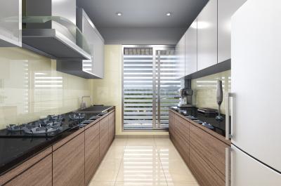 Kitchen Image of 650 Sq.ft 1 BHK Apartment / Flat for sale in Poonam Park View Phase II, Virar West Virar for Rs. 4500000