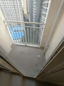 Balcony Image of 550 Sq.ft 1 BHK Apartment / Flat for rent in Puraniks Grand Central, Thane West Thane for Rs. 26500