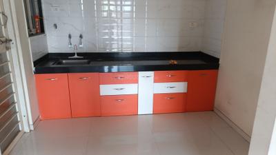 Kitchen Image of 859 Sq.ft 2 BHK Apartment / Flat for rent in Vision Indramegh, Punawale Pune for Rs. 22000