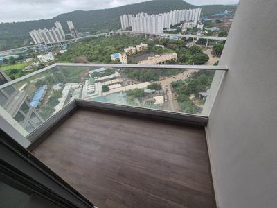 Balcony Image of 1750 Sq.ft 2 BHK Apartment / Flat for rent in Kasturi Eon Homes, Hinjawadi Phase 3 Pune for Rs. 34999