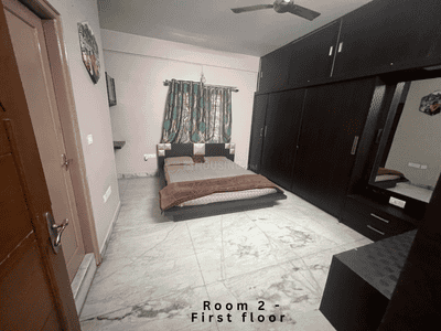 Bedroom Image of 2200 Sq.ft 3 BHK Independent House for rent in Vasanth Nagar Bengaluru for Rs. 120000