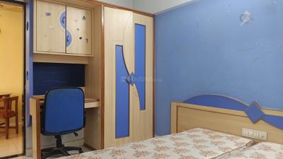 Bedroom Image of 816 Sq.ft 2 BHK Apartment / Flat for rent in Evershine Millennium Paradise, Kandivali East Mumbai for Rs. 60000