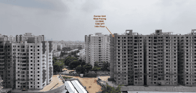 Image of 1390 Sq.ft 3 BHK Apartment / Flat for sale in Ramky One Orbit, Gopanapalli, Hyderabad for Rs. 15000000