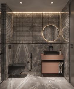 Bathroom Image of 2800 Sq.ft 4 BHK Apartment / Flat for sale in Vesu Surat for Rs. 14000000