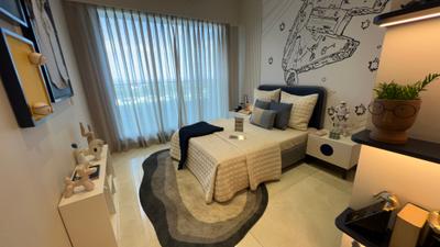 Bedroom Image of 900 Sq.ft 2 BHK Apartment / Flat for sale in Godrej Horizon, Wadala Mumbai for Rs. 35000000