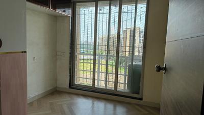 Bedroom Image of 980 Sq.ft 1.5 BHK Apartment / Flat for rent in Gajra Bhoomi Gardenia, Kalamboli Navi Mumbai for Rs. 28000