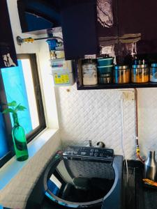 Kitchen Image of 650 Sq.ft 1 BHK Apartment / Flat for rent in Kings Heights 1, Bhandup East Mumbai for Rs. 45000