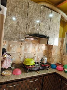 Kitchen Image of 2000 Sq.ft 3 BHK Apartment / Flat for sale in  Yahvi, Haridevpur Dhali Para Kolkata for Rs. 9500000