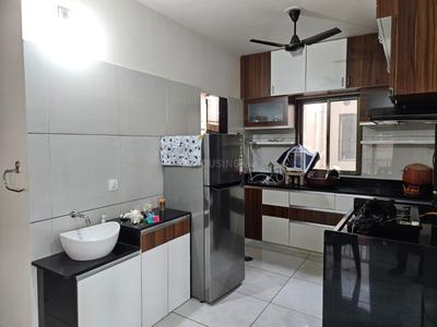 Kitchen Image of 1050 Sq.ft 3 BHK Apartment / Flat for sale in Courtyard 126, Sevasi Vadodara for Rs. 6200000
