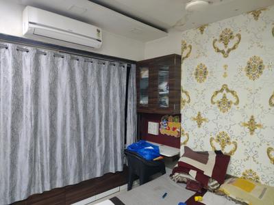 Bedroom Image of 770 Sq.ft 1 BHK Apartment / Flat for rent in Jaydeep Prathmesh Towers, Kasarvadavali Thane for Rs. 17855