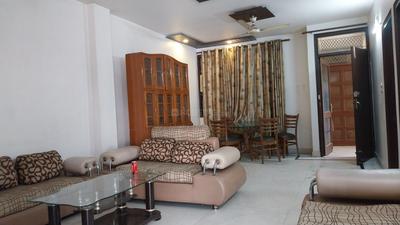 Living Room Image of 800 Sq.ft 1 BHK Builder Floor for rent in Safdarjung Enclave New Delhi for Rs. 45000