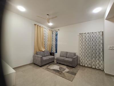 Living Room Image of 550 Sq.ft 1 BHK Builder Floor for rent in Koramangala Bengaluru for Rs. 24000