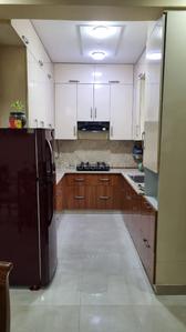 Kitchen Image of 1100 Sq.ft 3 BHK Apartment / Flat for sale in Star Apartments, Sector 9 Rohini New Delhi for Rs. 17500000