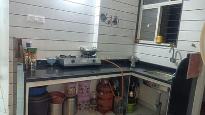 Kitchen Image of 1100 Sq.ft 2 BHK Apartment / Flat for rent in Adgaon Nashik for Rs. 12000
