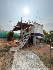 Image of 1000 Sq.ft 2 BHK Farm House for rent in  Janaharsha Plot, Ibrahimpatnam, Hyderabad for Rs. 20000
