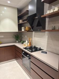 Kitchen Image of 2250 Sq.ft 4 BHK Apartment / Flat for sale in Sobha Elysia, Gujarat International Finance Tec City Gandhinagar for Rs. 29700000