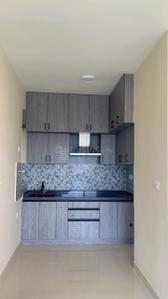 Kitchen Image of 655 Sq.ft 1 BHK Apartment / Flat for rent in SJR Blue Waters, Parappana Agrahara Bengaluru for Rs. 36000