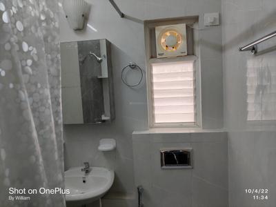 Bathroom Image of 900 Sq.ft 2 BHK Apartment / Flat for rent in Indis VB City, Bolarum Secunderabad for Rs. 22000