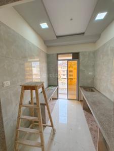 Kitchen Image of 760 Sq.ft 1 BHK Apartment / Flat for sale in Mangeshi Arcade II, Koliwali Mumbai for Rs. 4500000